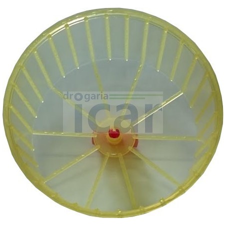 Roda da hamster c/ interior fechado plastica