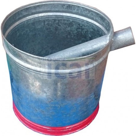 Balde em zinco para águas paradas