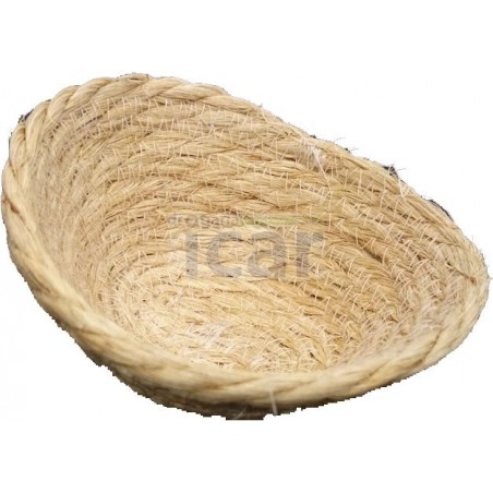 Ninho em Sisal Branco