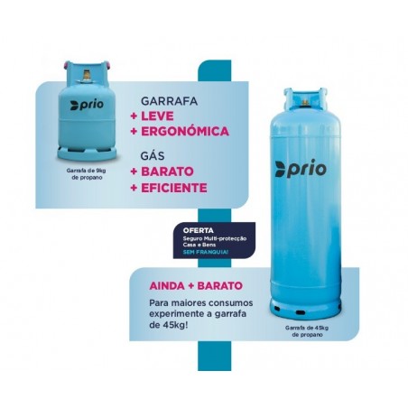 Gas Prio Propano 9kg