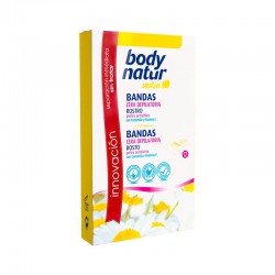 Body Natur Bandas de Cera Depilatoria