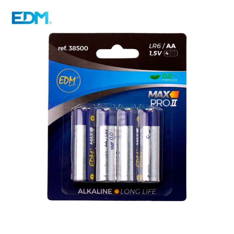 Pilhas Alcalina EDM LR06 1,5v