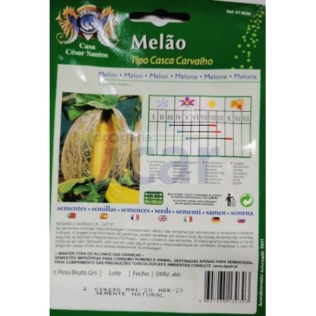 Melão Casca de Carvalho 2gr