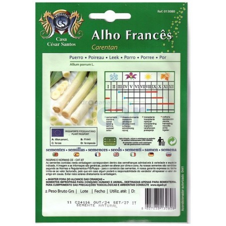 Casa César Santos Carentan Leek Seeds 11gr