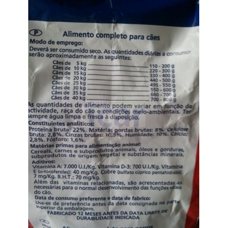 Bondog 4kg racção para cães