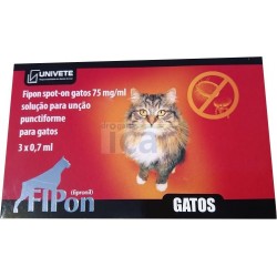 Fipon spot on Gatos (3 Pipetas)